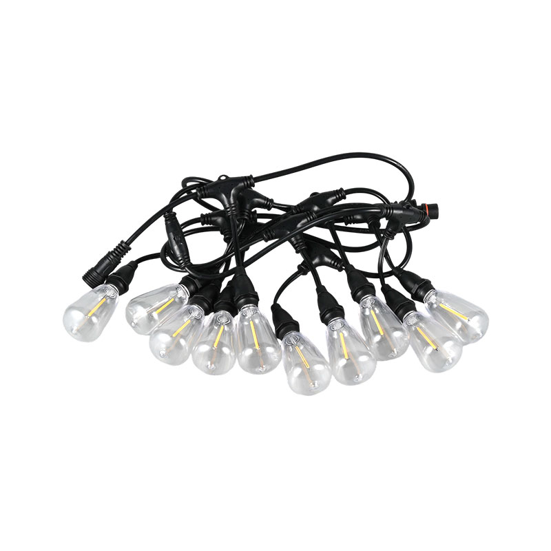 ST38 vintage pendel typ E12 skruvfot varmvit 1W ambiance modell string light