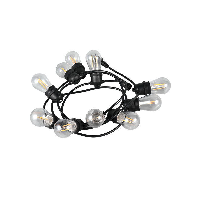 S14 Outdoor E27 Varmvit String Lights